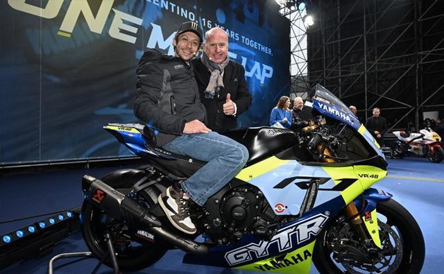 EICMA 2021: Yamaha Gifts One-Off R1 GYTR VR46 Tribute To Valentino Rossi