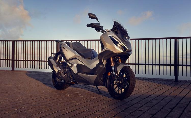 The all-new Honda ADV350 mixes the sensibility of the Forza 350 with the ruggedness of the larger X-ADV scooter in the company's line-up.