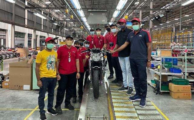 Royal Enfield has strengthened its foothold in the Asia-Pacific region with the motorcycle brand's Thailand CKD unit commencing operations.