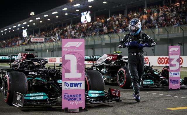 Lewis Hamilton dominated the qualifying session setting the fastest lap time in the final stages with an advantage of four-and-a-half tenths of a second over title rival Max Verstappen.