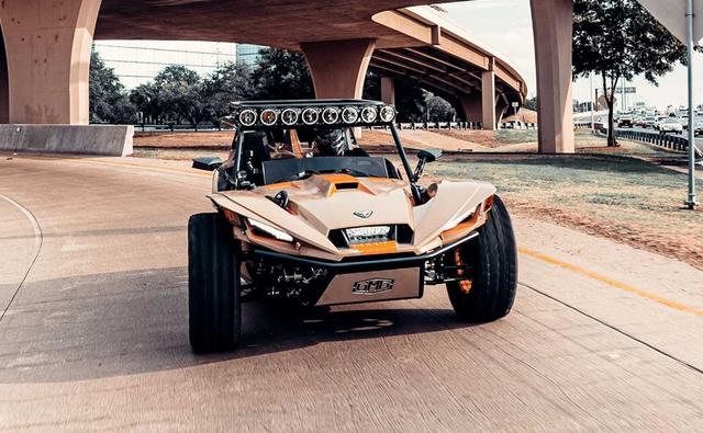 The Polaris Slingshot is a high-riding off-road three-wheeler that underwent extensive modifications.