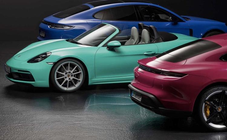 Porsche Introduces New Customisable Colour Options For Its Model Range