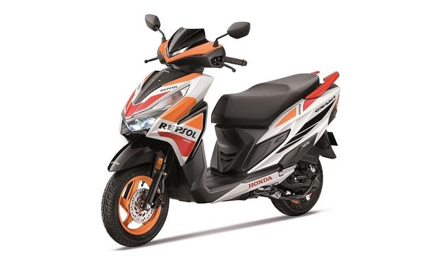 Honda Motorcycle and Scooter India (HMSI) has launched a 'Repsol Team Edition' of the Honda Grazia 125 scooter in India. It is priced at Rs. 87,138 (ex-showroom, Gurugram).