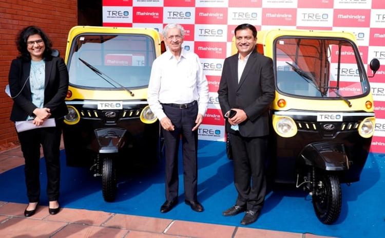 Mahindra Treo Electric Three-Wheeler Launched In Maharashtra, Priced At Rs. 2.09 Lakh