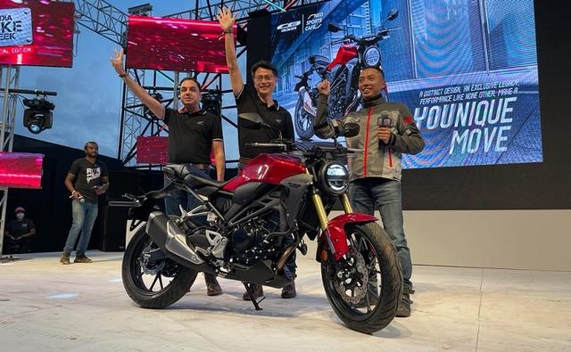 The BS6-compliant Honda CB300R has been unveiled in the country at India Bike Week 2021. The naked motorcycle will be locally-assembled and will go on sale by January 2022.