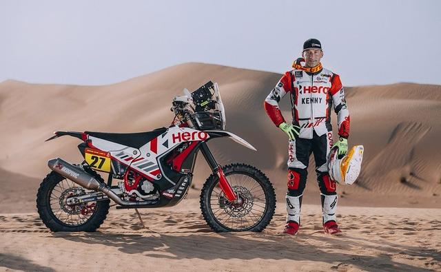 Hero MotoSports Team Rally rider Franco Caimi did not fully recover from his injuries for the upcoming 2022 Dakar Rally and will have to sit this one out.