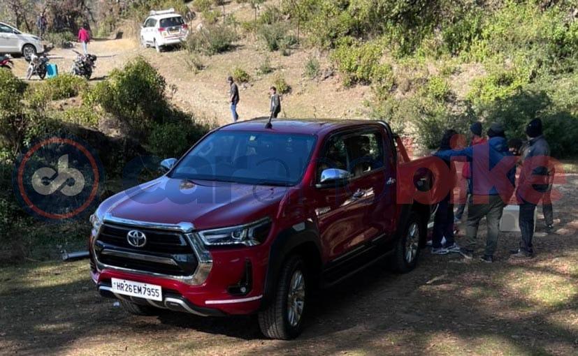 Toyota Hilux Spotted In India Ahead Of Launch
