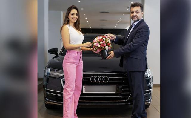Actor Kiara Advani Brings Home The Audi A8 L
