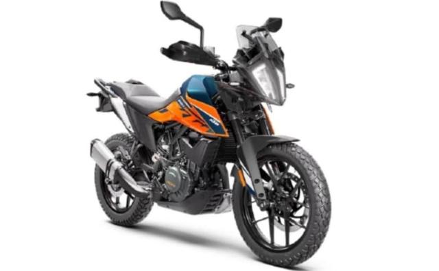 2022 KTM 390 Adventure Spotted At Showroom In India