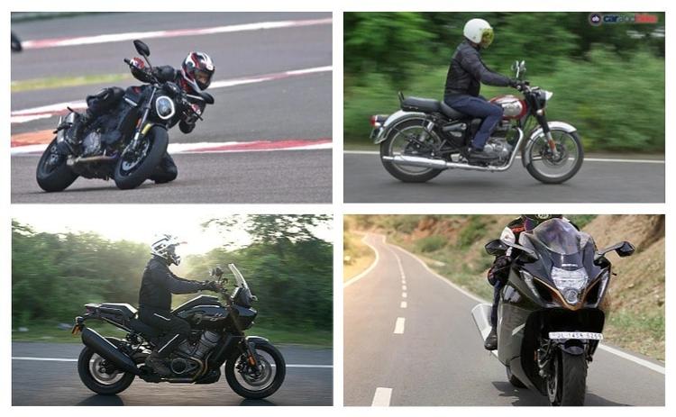 A look back at some of the fun bikes that we here at carandbike really enjoyed reviewing. Here's a list of some of the best 10 bike reviews of 2021.
