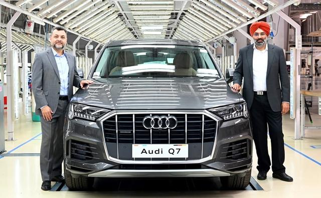 Audi Q7 Facelift Local Assembly Begins In India; Launch Soon