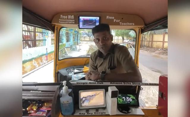 Anna Durai drives an auto, which is equipped with free Wifi, newspapers, magazines, refreshments, and a range of electronic gadgets to keep his customers entertained. And all this is offered for free!