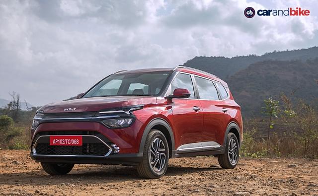The new Kia Carens is based on the same platform as the Seltos and employs the company's latest global design language 'Opposites United' making it the first Kia vehicle in India to get it.