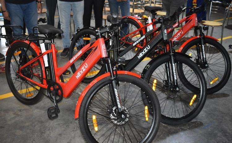 Nexzu Bazinga E-Cycle Unveiled; Priced At Rs. 49,445