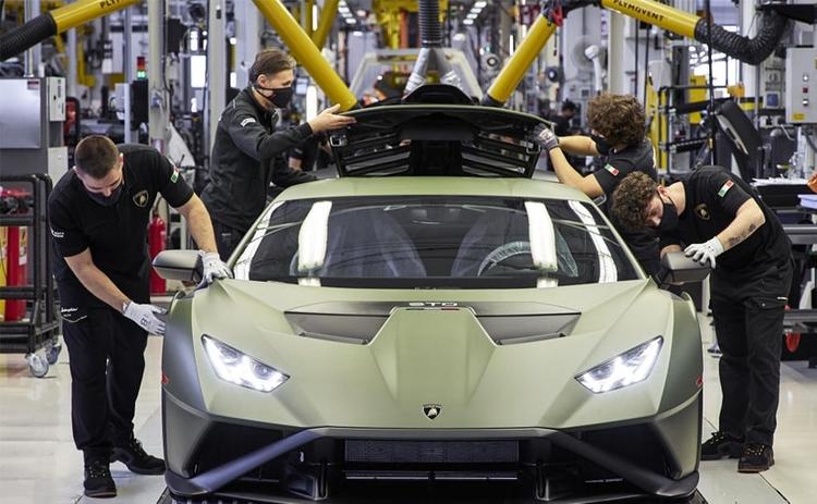 Automobili Lamborghini Records Best-Ever Worldwide Sales At 8,405 Units In 2021