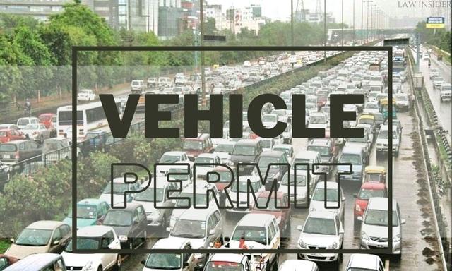 Vehicle permits are important documents allowing a person to travel from one place to another.