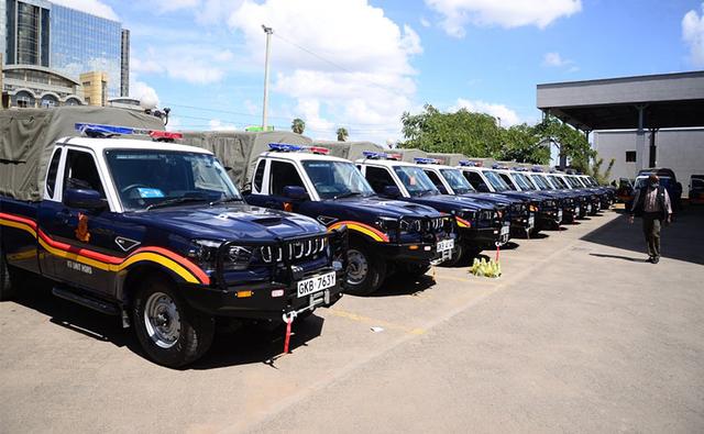 Kenya Police Adds Mahindra Scorpio Pik-Up In Its Fleet