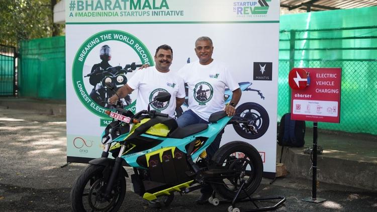 Indian EV Start-Ups Will Attempt To Break World Record For Longest EV Motorcycle Ride