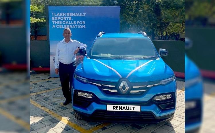Renault India's Exports Cross The 1 Lakh Mark