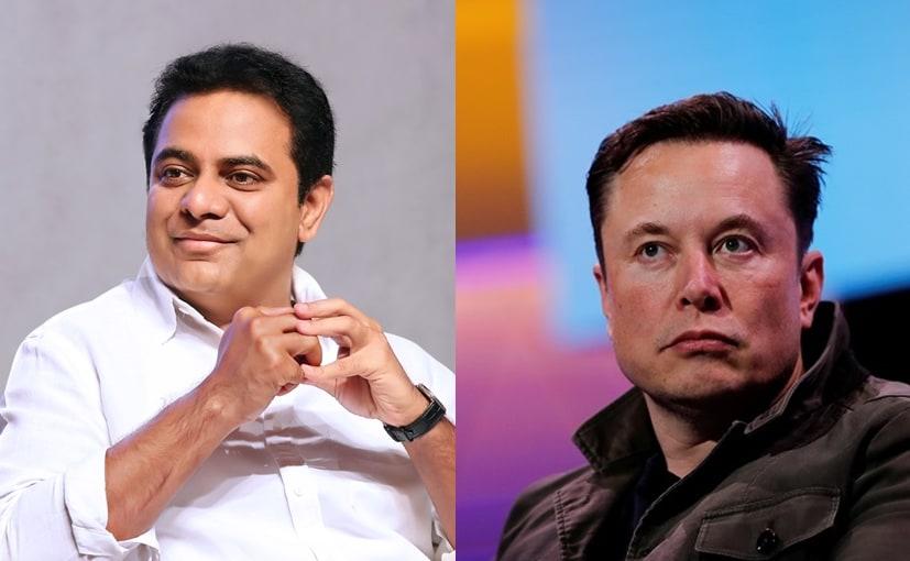 Telangana Minister KT Rama Rao Invites Tesla CEO Elon Musk To Set Shop In The State