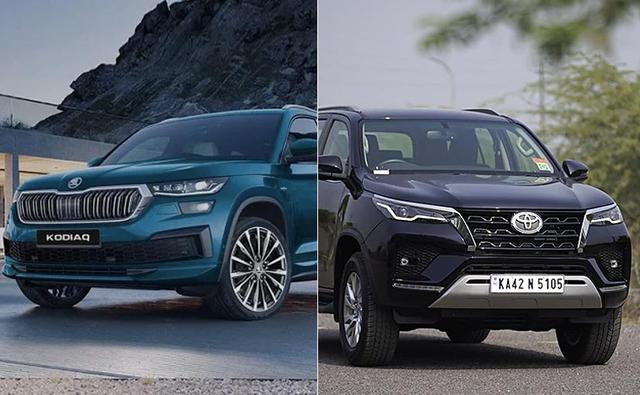 While traditionally, the Kodiaq would have competed with the likes of a wide range of models in India including the MG Gloster, Isuzu MU-X, and the Mahindra Alturas G4, being a petrol only model the Skoda Kodiaq now goes up only against the Toyota Fortuner.