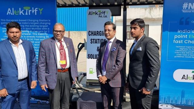 The station has 96 operational charging ports for electric vehicles at a time and can serve up to 576 electric vehicles throughout the day, from its 72 AC slow charger and 24 DC fast chargers.