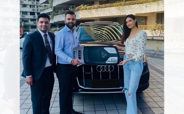 Actor Athiya Shetty Brings Home The New Audi Q7 Worth Rs. 88.33 Lakh