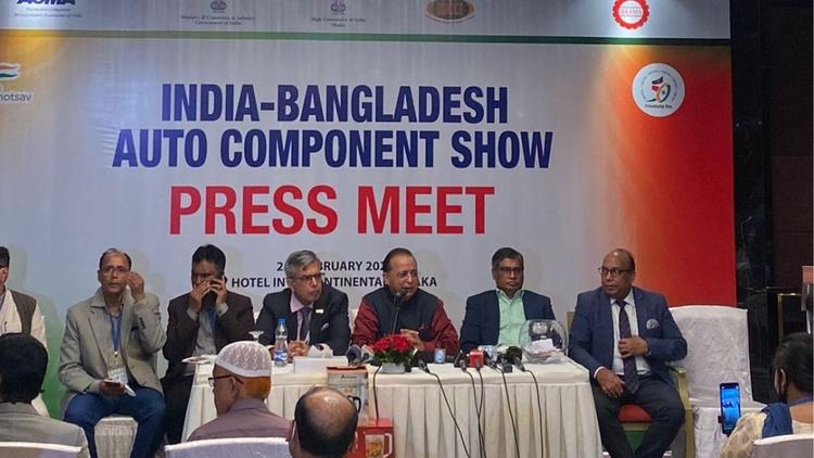 India-Bangladesh Auto Components Show 2022 witnessed participation from over twenty ACMA members.