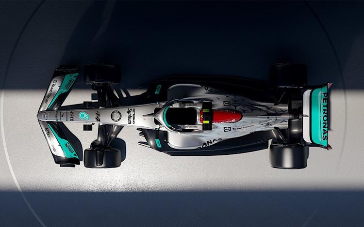 F1: Mercedes Unveils W13 E-Performance Which Returns To Silver Livery