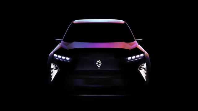 The company also says that the concept has been designed under the direction of the new design chief Gilles Vidal, Renault Design Director.