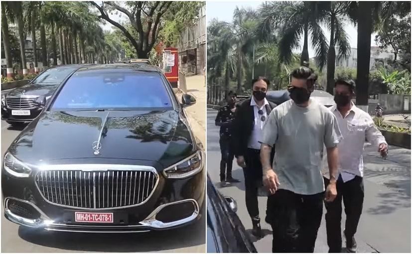 Actor Shahid Kapoor Test Drives The Newly-Launched Mercedes-Maybach S-Class Worth Rs. 2.5 Crore