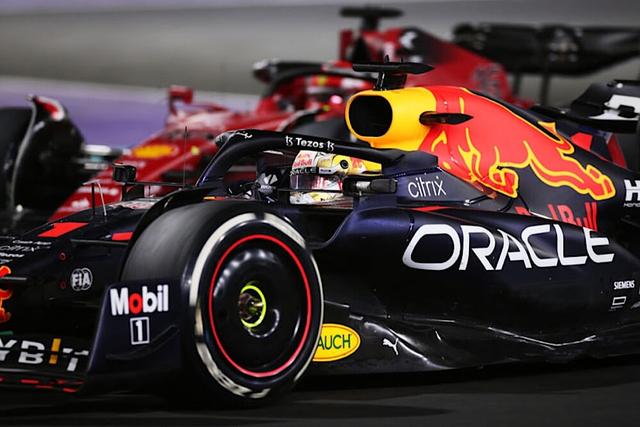 Verstappen overtook Leclerc in the dying moments of the race to take a thrilling win