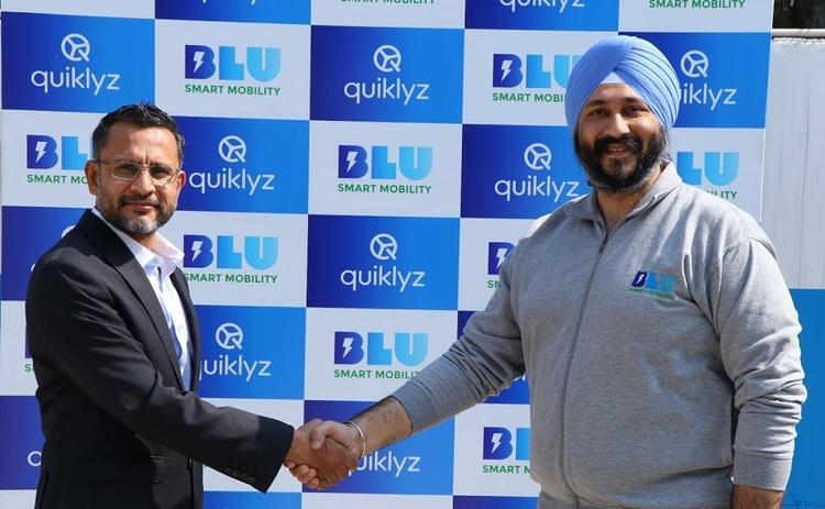 Under the new partnership, Quiklyz will provide a customised lease for up to 500 electric vehicles to BluSmart, which will be added to the latter's EV fleet. BluSmart will deploy the vehicles in the Delhi NCR region, where its services are currently active.