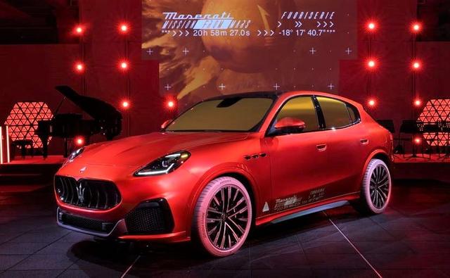 Created by Maserati's Fuoriserie Programme, the customised Maserati features deigns elements inspired from space and Mars.