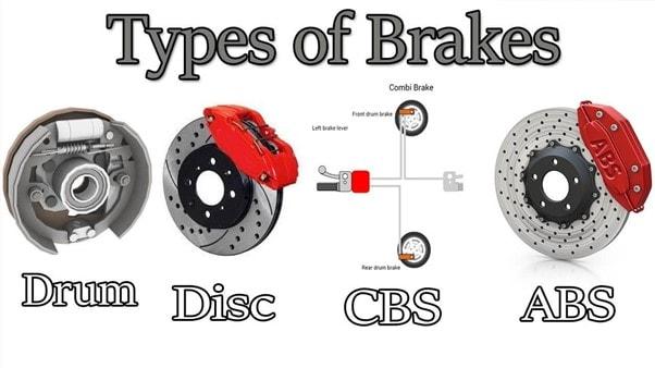 Brakes are essential for any vehicle. Cars have different types of brakes fitted in different models of cars. The variety in brakes has come about owing to safety requirements on the road when the car is racing and it needs to stop suddenly and safely. We will discuss the car brakes and their types.