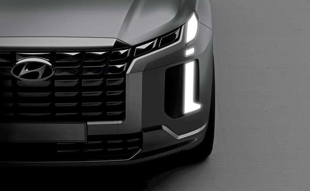 Teasers reveal that the new Palisade will get a more upright nose replete with a wider grille more rectangular grille and new daytime running lamps.