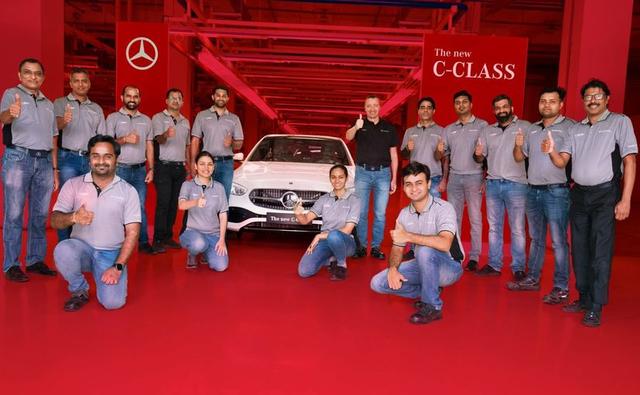New C-class will be launched in India on May 10 and will be available with a choice of petrol and diesel engines.