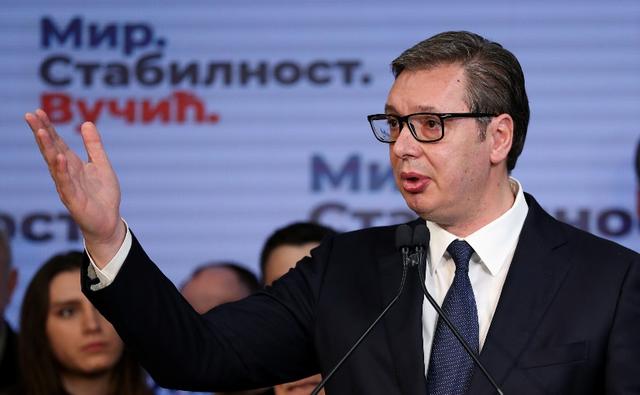 Serbia's Vucic Says Agreed 3-Year Gas Supply Contract With Putin
