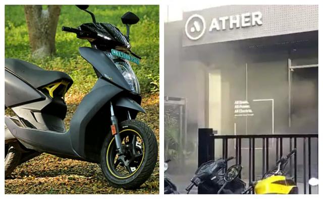 A fire broke out at Ather Energy's Chennai dealership with about four scooters reportedly burned down. The company confirmed that no employee was injured in the mishap.