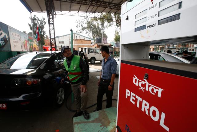State monopoly Nepal Oil Corporation (NOC) said in a statement that the price for one litre of petrol was raised 5.8% to 180 Nepali rupees ($1.45) from 170 rupees a week earlier.