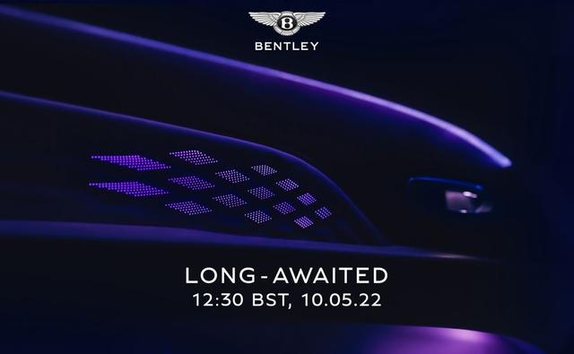 New Bentley To Debut on May 10