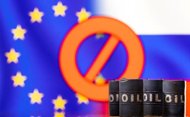 The ban on seaborne imports of Russian oil will be imposed with a phase-in period of six months for crude oil and eight months for refined products, a European Commission spokesperson said.