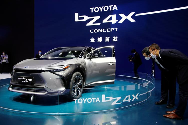 Toyota rolled out its first mass-produced battery electric car in Japan for lease only, a strategy the automaker says will help ease driver concerns about battery life and resale value.