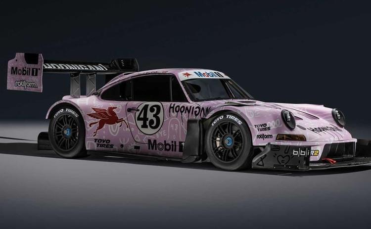 It's a new one-off machine christened "Hoonipigasus" and is dressed to impress in a special livery harkening back to the 1971 Porsche 917/20 "Pink Pig."