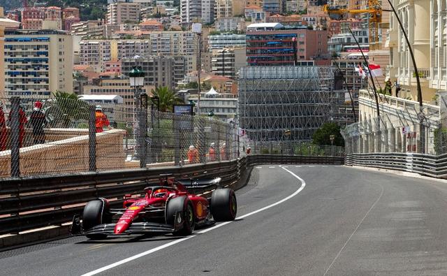 Charles Leclerc was on provisional pole when Sergio Perez oversteered into the wall, bring Q3 to an early end.