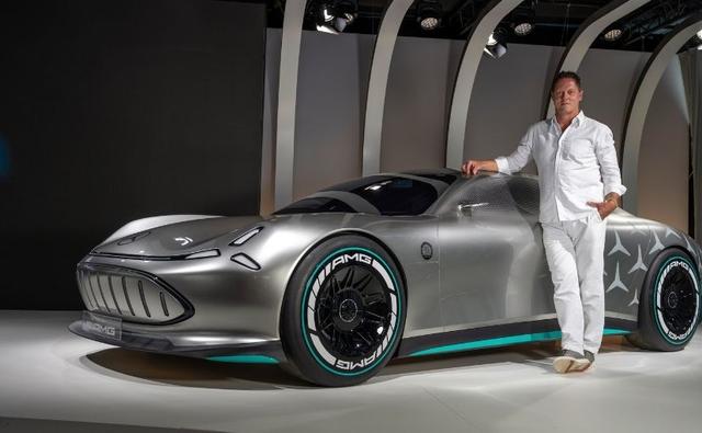 The Mercedes-Benz Vision AMG Concept is based on the dedicated AMG.EA architecture and driveline components are produced from the ground up.