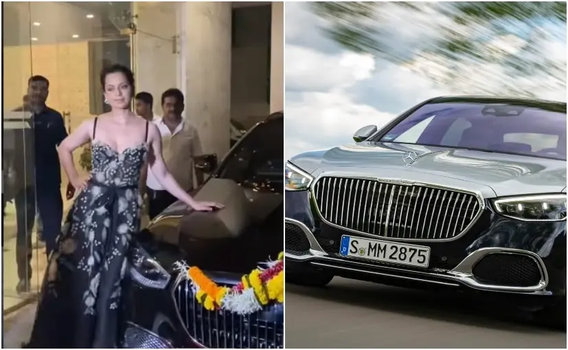 Actor Kangana Ranaut Brings Home The Mercedes-Maybach S 680 Worth Rs. 3.2 Crore