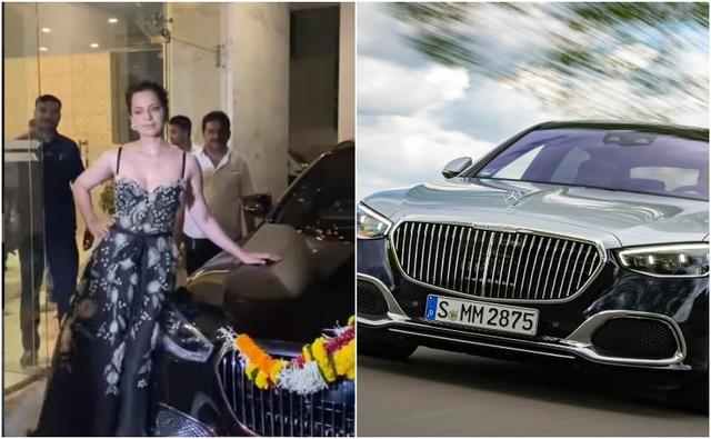 Actor Kangana Ranaut Brings Home The Mercedes-Maybach S 680 Worth Rs. 3.2 Crore