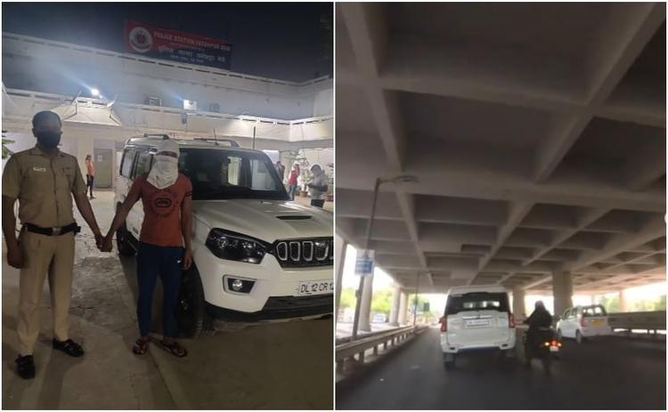 The driver of the Mahindra SUV has been arrested for hitting a biker in Delhi, the video of which recently went viral on social media with Delhi Police taking a suo moto cognisance of the matter.