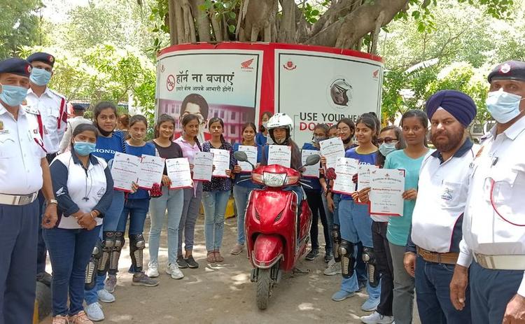 Honda Two-Wheelers And Delhi Traffic Police Launch Road Safety Summer Camp For College Students